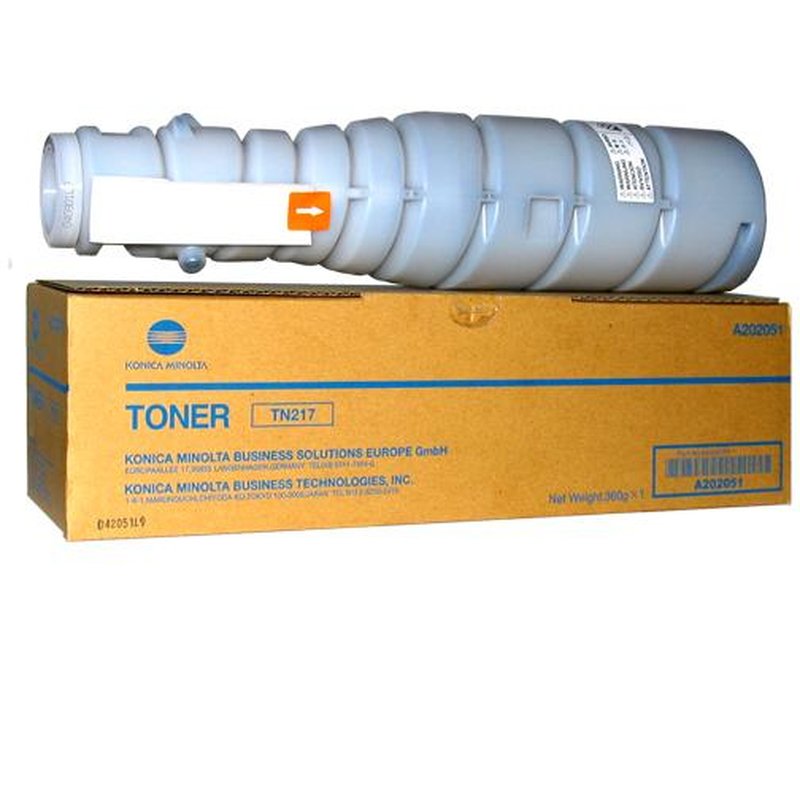 TONER KONICA MINOLTA TN217 BLACK C223 C283 17300 PAG
