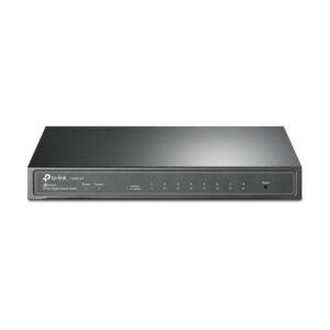 TP-Link T1500G-8T switch Gestionado L2/L3/L4 Gigabit Ethernet (10/100/1000) Energía sobre Ethernet (PoE) Negro