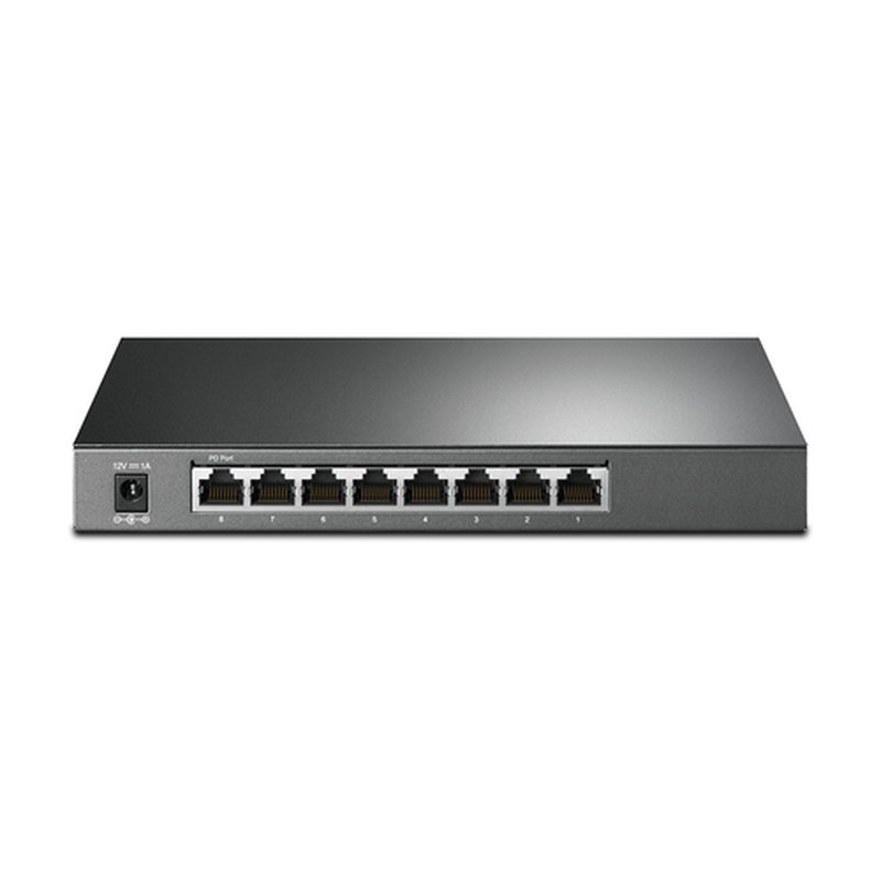 TP-Link T1500G-8T switch Gestionado L2/L3/L4 Gigabit Ethernet (10/100/1000) Energía sobre Ethernet (PoE) Negro TP-Link T1500G-8T switch Gestionado L2/L3/L4 Gigabit Ethernet (10/100/1000) Energía sobre Ethernet (PoE) Negro - Imagen 3