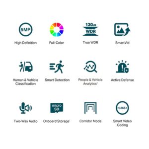 Alternative view of TP-Link VIGI C450 Almohadilla Cámara de seguridad IP Interior 2880 x 1620 Pixeles Techo