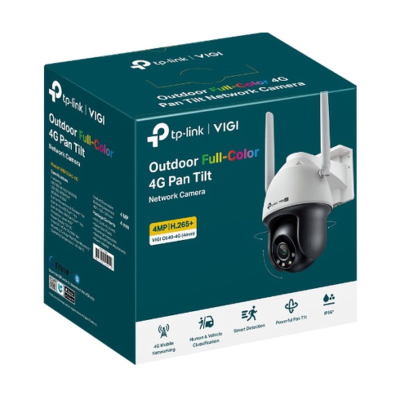 TP-Link VIGI C540-4G Torreta Cámara de seguridad IP Interior y exterior 2560 x 1440 Pixeles Techo/pared - Imagen 2