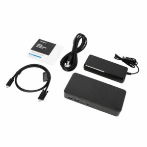 Targus DOCK460EUZ base para portátil y replicador de puertos Alámbrico USB4 Negro Targus DOCK460EUZ base para portátil y replicador de puertos Alámbrico USB4 Negro