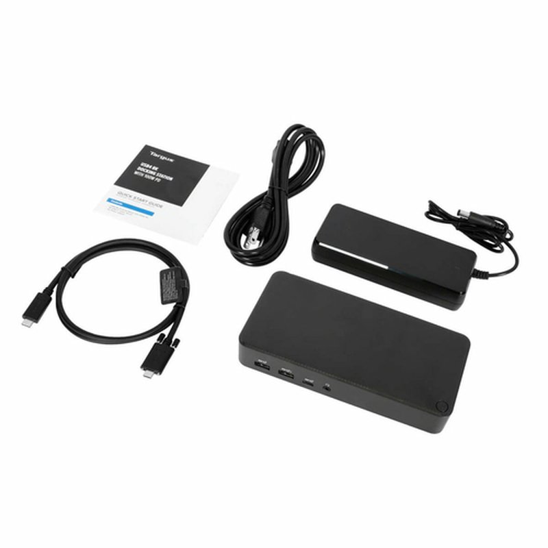 Targus DOCK460EUZ base para portátil y replicador de puertos Alámbrico USB4 Negro Targus DOCK460EUZ base para portátil y replicador de puertos Alámbrico USB4 Negro - Imagen 9