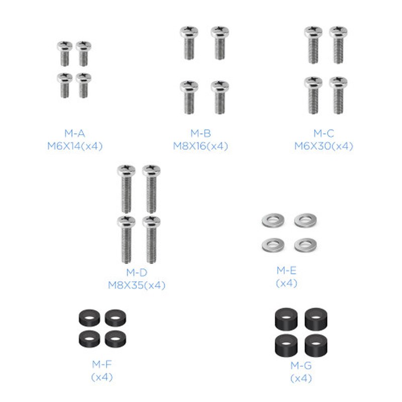 TooQ Mirage Soporte de Suelo con Regulación de Altura para Pantallas 37"-70" - Imagen 4