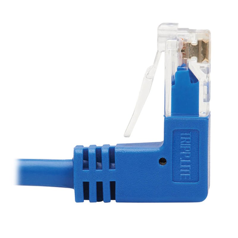 Tripp Lite N204-S10-BL-UD Cable Ethernet (UTP) Patch Delgado Moldeado Cat6 Gigabit en Ángulo hacia Arriba / Abajo (RJ45 en Ángulo hacia Arriba M a RJ45 en Ángulo hacia Abajo M), Azul, 3.05 m [10 pies] - Imagen 4