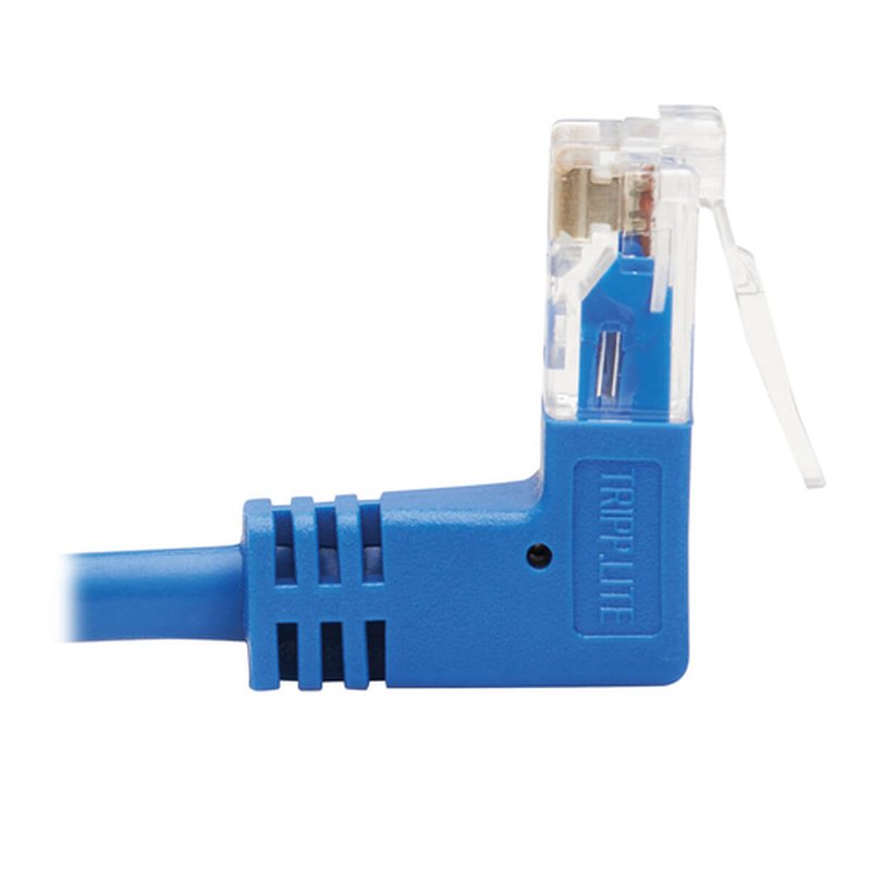 Tripp Lite N204-S10-BL-UD Cable Ethernet (UTP) Patch Delgado Moldeado Cat6 Gigabit en Ángulo hacia Arriba / Abajo (RJ45 en Ángulo hacia Arriba M a RJ45 en Ángulo hacia Abajo M), Azul, 3.05 m [10 pies] - Imagen 5