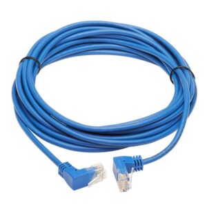Alternative view of Tripp Lite N204-S15-BL-UD Cable Ethernet (UTP) Patch Delgado Moldeado Cat6 Gigabit en Ángulo hacia Arriba / Abajo (RJ45 en Ángulo hacia Arriba M a RJ45 en Ángulo hacia Abajo M), Azul, 4.57 m [15 pies]
