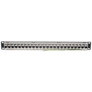 Alternative view of Tripp Lite N254-024-SH-6A Panel de Conexiones de Alimentación Cat6a, Ethernet RJ45, Blindado STP de 24 Puertos para Instalación en 1U de Rack