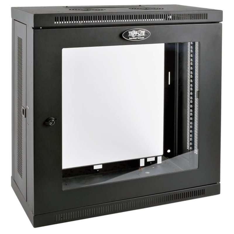 Tripp Lite SRW12U13G Gabinete Smartrack 12U de Muy Bajo Perfil Y Profundidad de Panel de Acoplamiento para Instalación en Pared con Ventana de Acrílico Transparente Tripp Lite SRW12U13G Gabinete Smartrack 12U de Muy Bajo Perfil Y Profundidad de Panel de Acoplamiento para Instalación en Pared con Ventana de Acrílico Transparente
