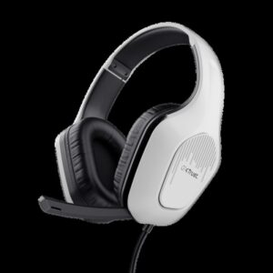Trust GXT 415PS ZIROX Auriculares Alámbrico Diadema Juego Negro, Blanco