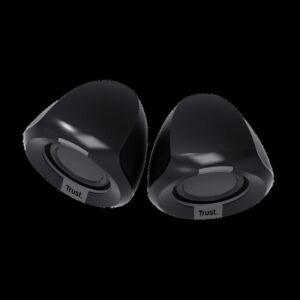 Trust Polo conjunto de altavoces 4 W Universal Negro 2.0 canales De 1 vía Trust Polo conjunto de altavoces 4 W Universal Negro 2.0 canales De 1 vía