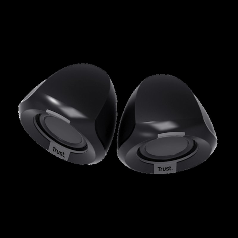 Trust Polo conjunto de altavoces 4 W Universal Negro 2.0 canales De 1 vía Trust Polo conjunto de altavoces 4 W Universal Negro 2.0 canales De 1 vía - Imagen 2