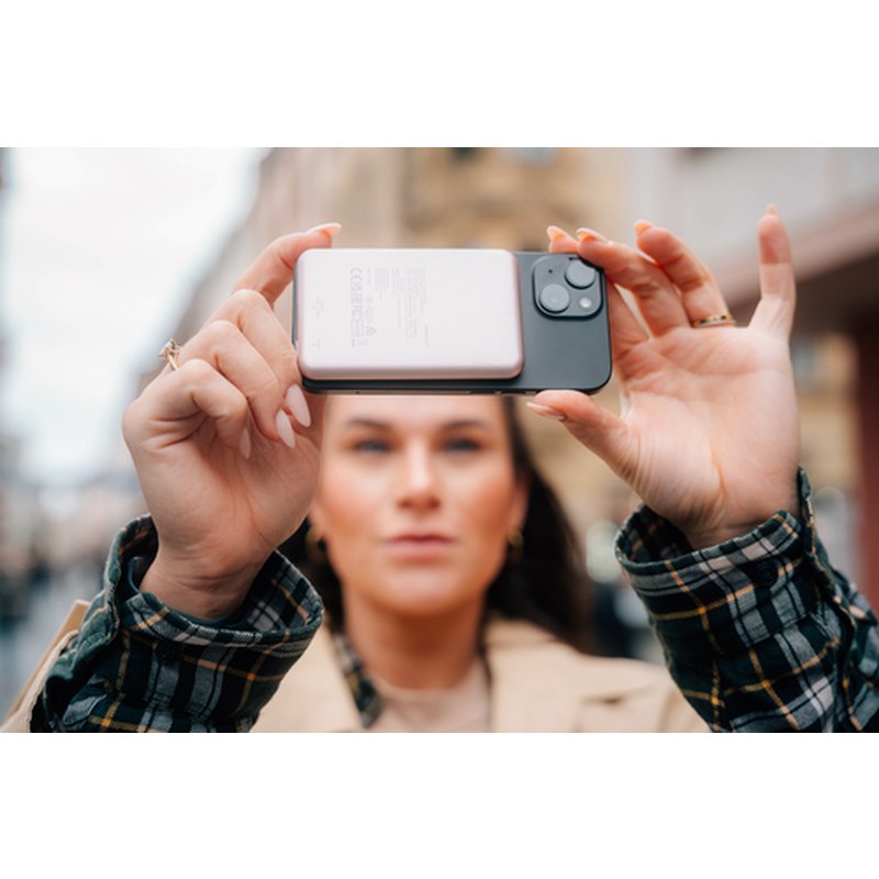 Verbatim Charge 'n' Go Polímero de litio 10000 mAh Cargador inalámbrico Rosa - Imagen 6