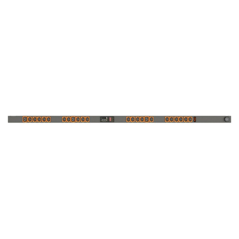 Vertiv Geist MGU3EGB0-24PK33-2PS6B2A10-S-RC unidad de distribución de energía (PDU) 24 salidas AC 0U Negro