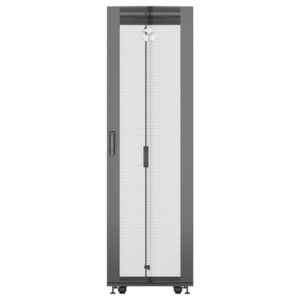Vertiv VR3107 armario rack 48U Rack o bastidor independiente Negro, Transparente