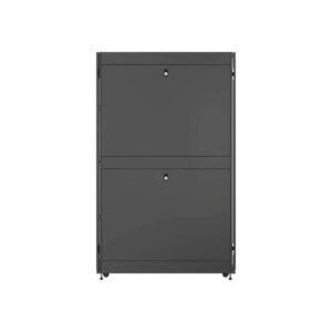 Alternative view of Vertiv VR3150SP armario rack 42U Rack o bastidor independiente Negro, Transparente