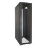 Vertiv VR3300 armario rack 42U Rack o bastidor independiente Negro, Transparente