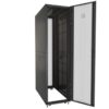 Vertiv VR3307 armario rack 48U Rack o bastidor independiente Negro, Transparente