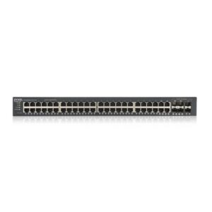 Zyxel GS1920-48V2 Gestionado Gigabit Ethernet (10/100/1000) Negro