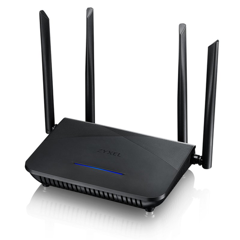 Zyxel NBG7510 router inalámbrico Gigabit Ethernet Doble banda (2,4 GHz / 5 GHz) 5G Negro
