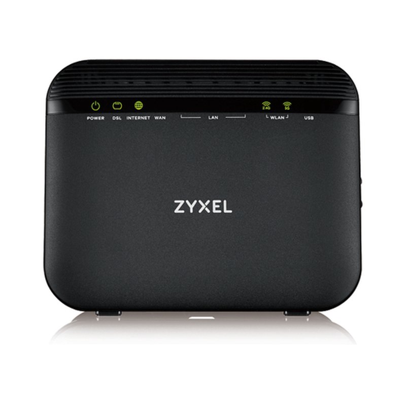 Zyxel VMG3625-T20A router inalámbrico Gigabit Ethernet Doble banda (2,4 GHz / 5 GHz) 3G Negro - Imagen 3
