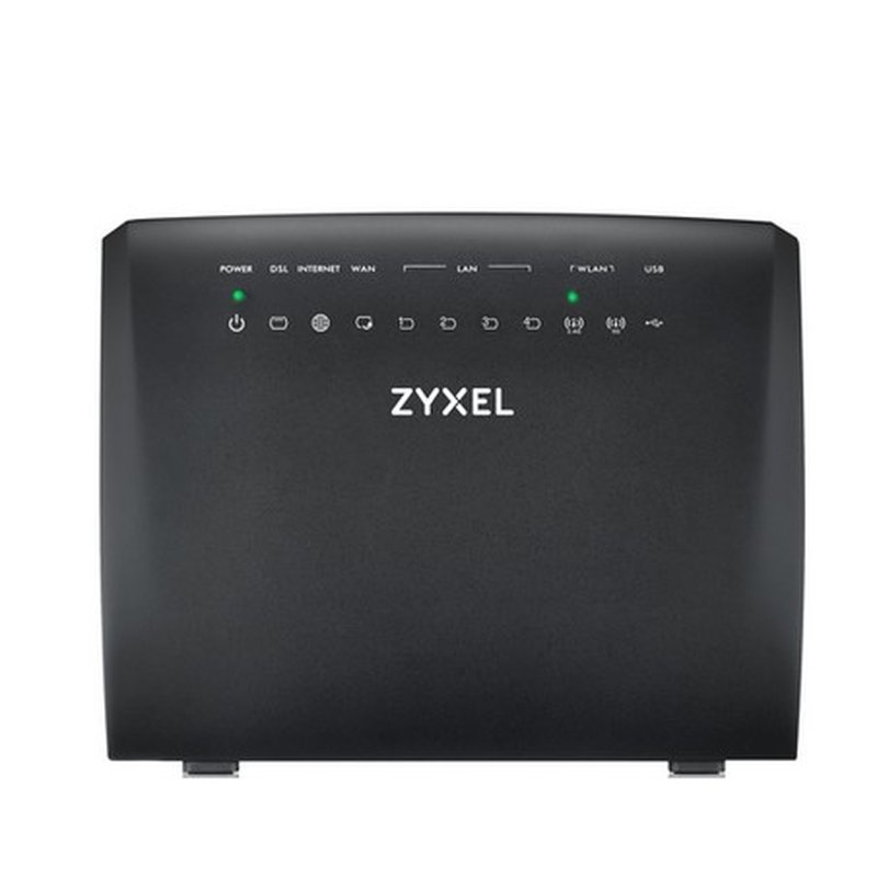 Zyxel VMG3925-B10C router inalámbrico Gigabit Ethernet Doble banda (2,4 GHz / 5 GHz) 3G Negro - Imagen 3