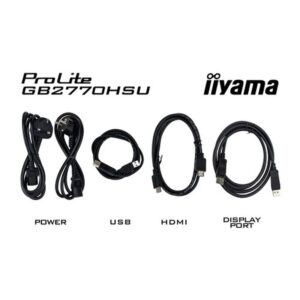 iiyama G-MASTER GB2770HSU-B6 pantalla para PC 68,6 cm (27") 1920 x 1080 Pixeles Full HD Negro