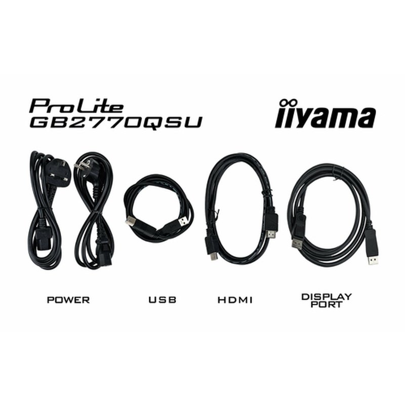 iiyama G-MASTER GB2770QSU-B6 pantalla para PC 68,6 cm (27") 2560 x 1440 Pixeles 2K Ultra HD Negro - Imagen 15