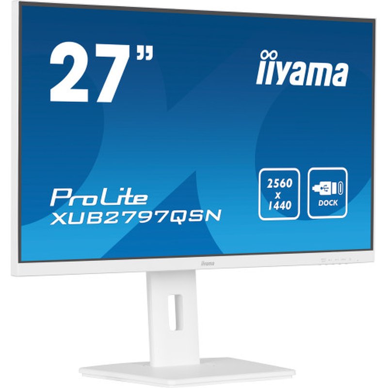 iiyama ProLite XUB2797QSN-B2 pantalla para PC 68,6 cm (27") 2560 x 1440 Pixeles 2K Ultra HD LED Negro - Imagen 3