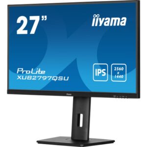 iiyama ProLite XUB2797QSU-B2 pantalla para PC 68,6 cm (27") 2560 x 1440 Pixeles 4K Ultra HD LED Negro