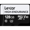 Lexar High-Endurance 128 GB MicroSDXC UHS-I Clase 10 Lexar High-Endurance 128 GB MicroSDXC UHS-I Clase 10