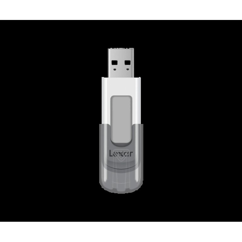 Lexar JumpDrive V100 unidad flash USB 64 GB USB tipo A 3.2 Gen 1 (3.1 Gen 1) Gris, Blanco Lexar JumpDrive V100 unidad flash USB 64 GB USB tipo A 3.2 Gen 1 (3.1 Gen 1) Gris, Blanco