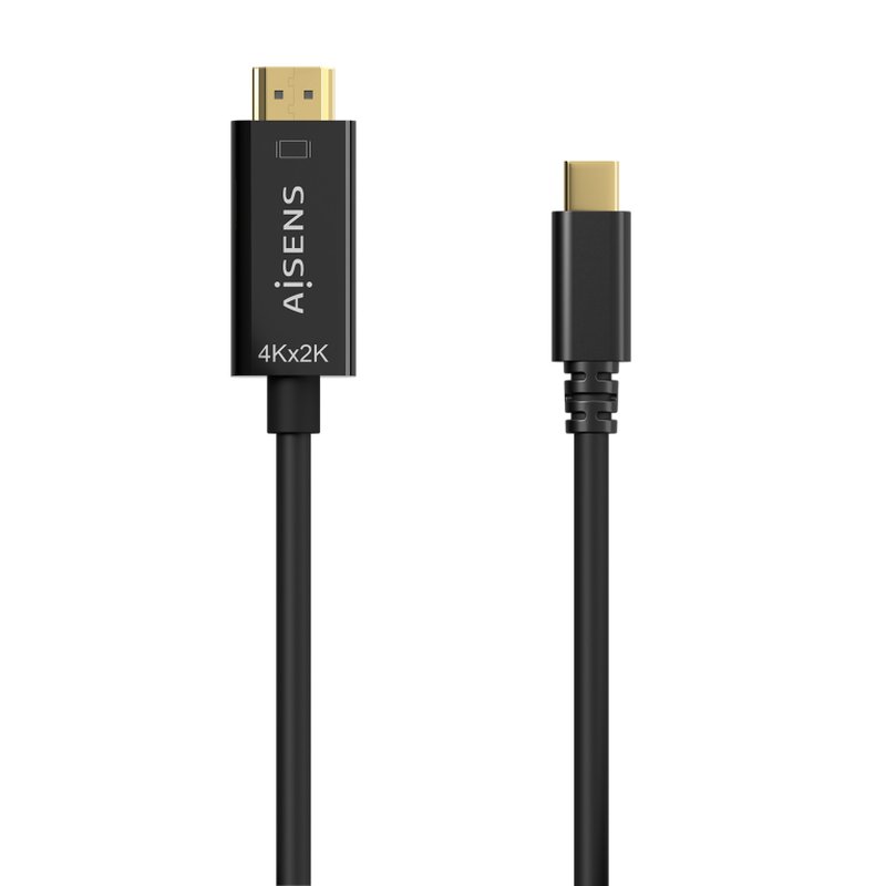 AISENS Cable Conversor USB-C A HDMI 4K@30Hz, USB-C/M-HDMI/M, Negro, 1.8M AISENS Cable Conversor USB-C A HDMI 4K@30Hz, USB-C/M-HDMI/M, Negro, 1.8M