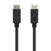 AISENS Cable Displayport V1.4 8K@60HZ, DP/M-DP/M, Negro, 2.0m