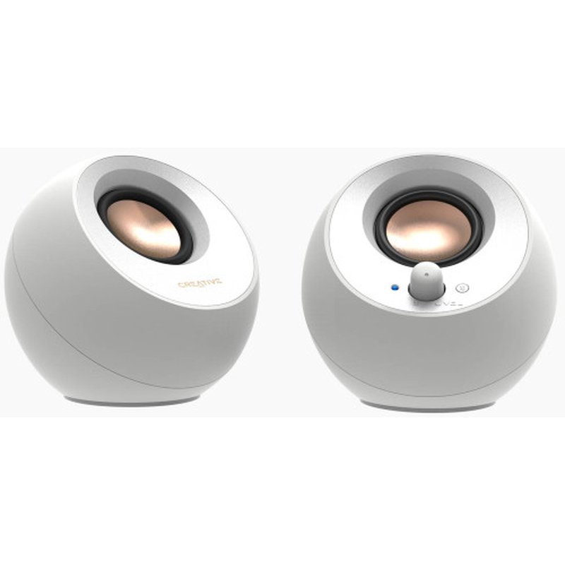 ALTAVOCES CREATIVE PEBBLE V3 16W USB-C BLUETOOTH JACK WHITE ALTAVOCES CREATIVE PEBBLE V3 16W USB-C BLUETOOTH JACK WHITE