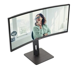 AOC CU34P3CV pantalla para PC 86,4 cm (34") 3440 x 1440 Pixeles UltraWide Quad HD LED Negro