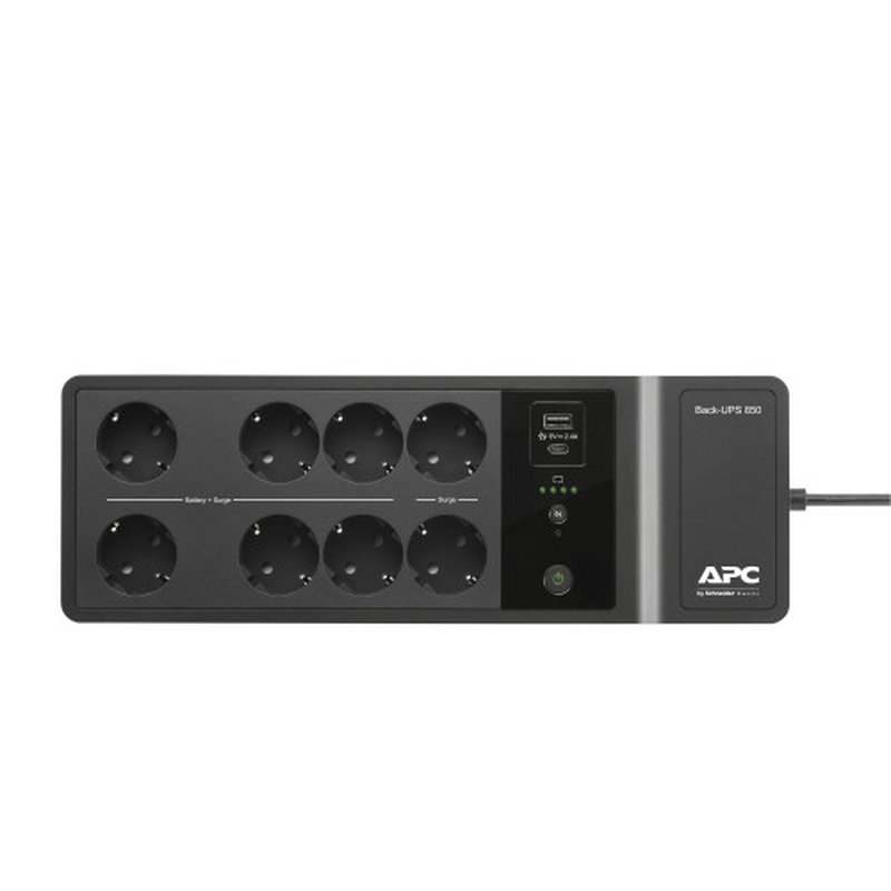 APC BE850G2-GR sistema de alimentación ininterrumpida (UPS) En espera (Fuera de línea) o Standby (Offline) 0,85 kVA 520 W 8 salidas AC APC BE850G2-GR sistema de alimentación ininterrumpida (UPS) En espera (Fuera de línea) o Standby (Offline) 0,85 kVA 520 W 8 salidas AC - Imagen 16