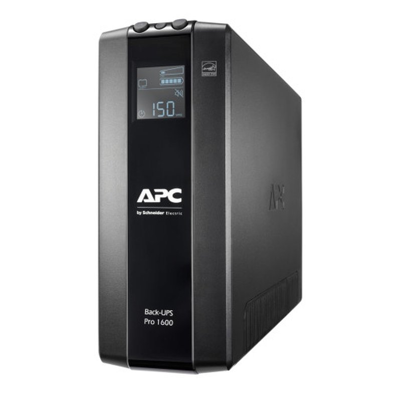APC BR1600MI sistema de alimentación ininterrumpida (UPS) Línea interactiva 1,6 kVA 960 W 8 salidas AC APC BR1600MI sistema de alimentación ininterrumpida (UPS) Línea interactiva 1,6 kVA 960 W 8 salidas AC