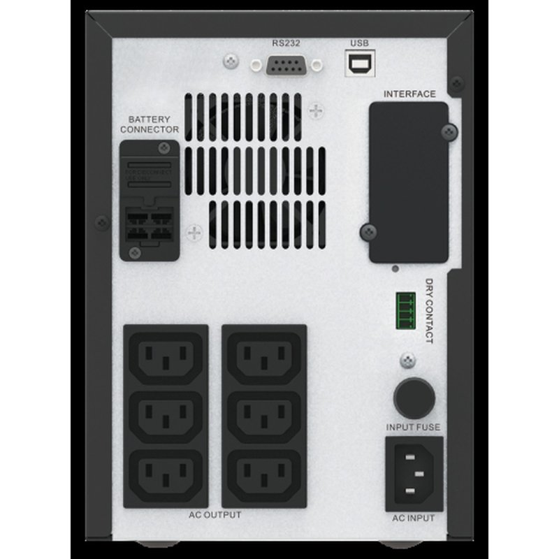 APC Easy UPS SMV Línea interactiva 1,5 kVA 1050 W 6 salidas AC APC Easy UPS SMV Línea interactiva 1,5 kVA 1050 W 6 salidas AC - Imagen 2