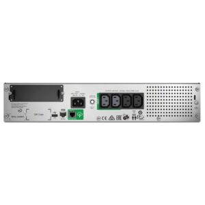 APC SMT750RMI2UC sistema de alimentación ininterrumpida (UPS) Línea interactiva 0,75 kVA 500 W 4 salidas AC APC SMT750RMI2UC sistema de alimentación ininterrumpida (UPS) Línea interactiva 0,75 kVA 500 W 4 salidas AC