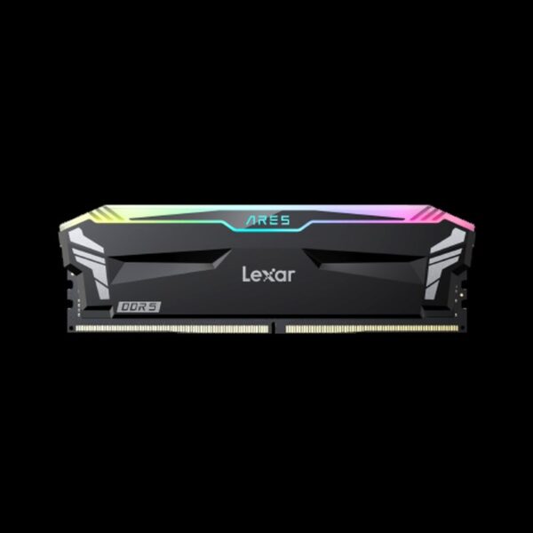 LEXAR MEMORIA ARES DDR5 32GB (2X16GB)   6800 CL34 1.4V  HEATSINK  RGB DUAL PACK BLACK  LD5U16G68C34LA-RGD