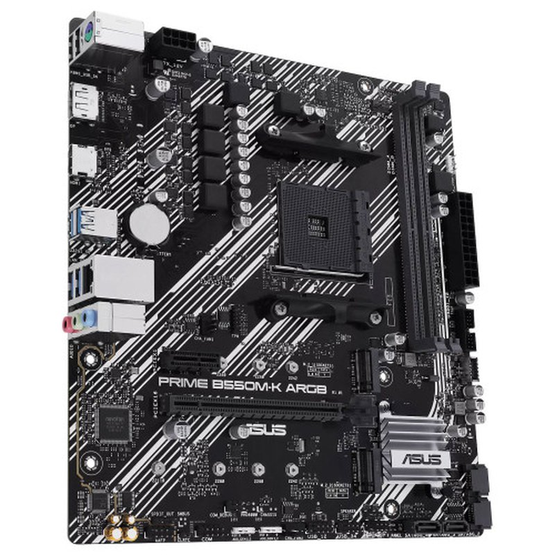 ASUS PRIME B550M-K ARGB AMD B550 Zócalo AM4 micro ATX - Imagen 4