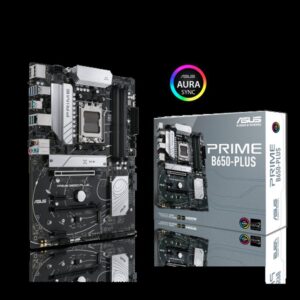 Alternative view of ASUS PRIME B650-PLUS-CSM AMD B650 Zócalo AM5 ATX