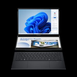 ASUS Zenbook Duo OLED UX8406CA-PZ009W - Ordenador Portátil 14" WQXGA+ 120Hz (Intel Core Ultra 9 285H, 32GB RAM, 2TB SSD, Arc 140T, Windows 11 Home) Gris Tintero - Teclado QWERTY español ASUS Zenbook Duo OLED UX8406CA-PZ009W - Ordenador Portátil 14" WQXGA+ 120Hz (Intel Core Ultra 9 285H, 32GB RAM, 2TB SSD, Arc 140T, Windows 11 Home) Gris Tintero - Teclado QWERTY español