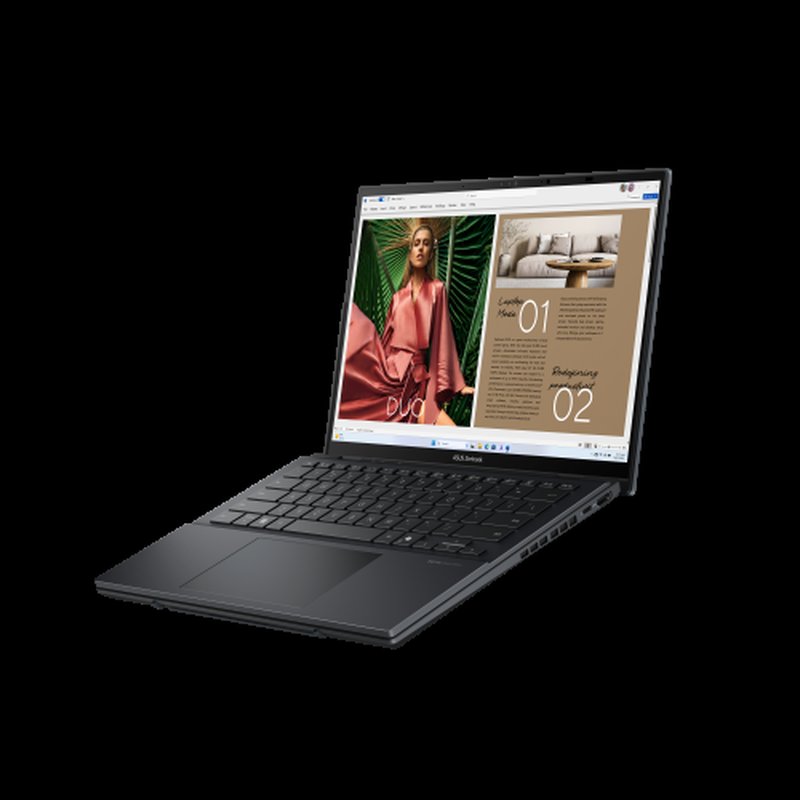 ASUS Zenbook Duo OLED UX8406CA-PZ009W - Ordenador Portátil 14" WQXGA+ 120Hz (Intel Core Ultra 9 285H, 32GB RAM, 2TB SSD, Arc 140T, Windows 11 Home) Gris Tintero - Teclado QWERTY español ASUS Zenbook Duo OLED UX8406CA-PZ009W - Ordenador Portátil 14" WQXGA+ 120Hz (Intel Core Ultra 9 285H, 32GB RAM, 2TB SSD, Arc 140T, Windows 11 Home) Gris Tintero - Teclado QWERTY español - Imagen 6