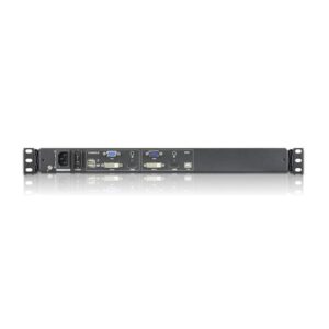 Alternative view of ATEN CL6700MW-ATA-AG interruptor KVM Montaje en rack Negro