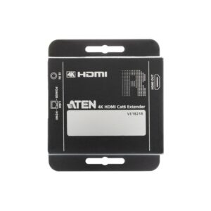 ATEN VE1821-AT-G extensor audio/video Transmisor y receptor de señales AV Negro