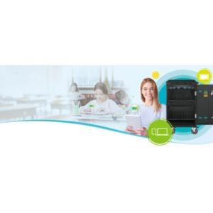 AVer E32c Negro Laptop / Tablet Carro/soporte de suelo con ruedas multimedia