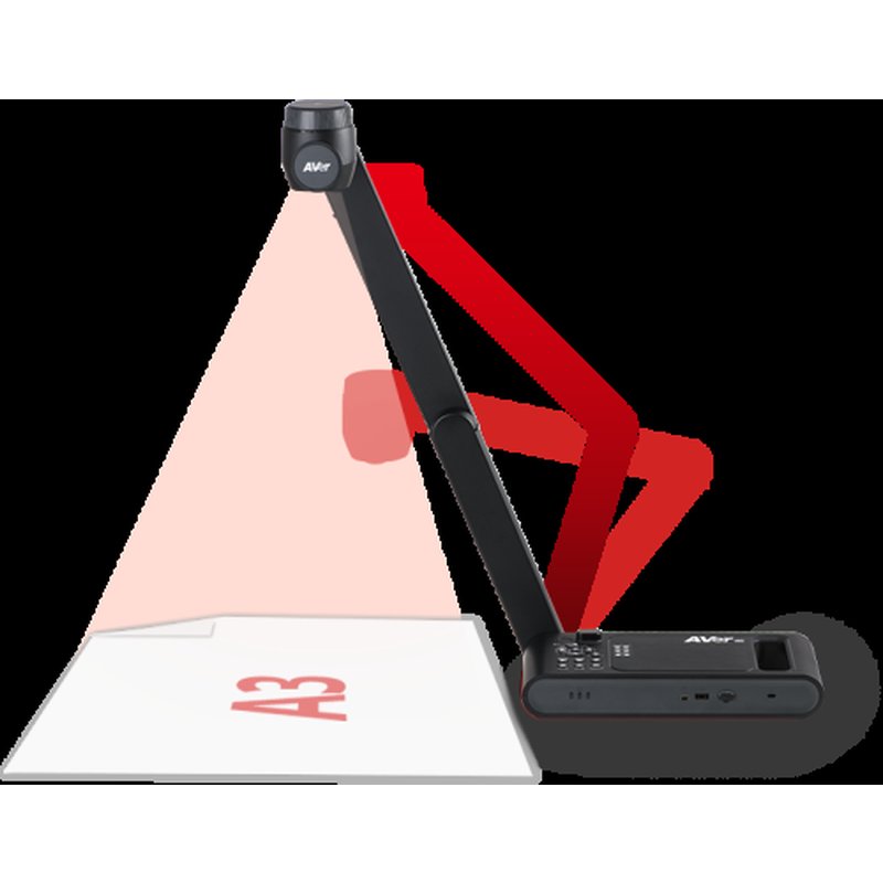 AVer M70W cámara de documentos Negro 25,4 / 3,2 mm (1 / 3.2") CMOS USB/Wi-Fi - Imagen 13