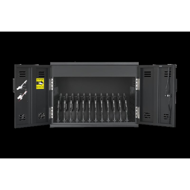AVer X12 Armario de gestión y carga para dispositivos portátiles Negro - Imagen 14